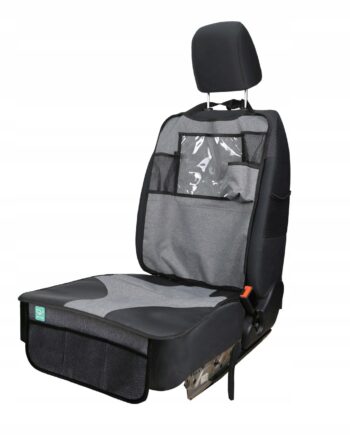 JOYBI MATA OCHRONNNA POD FOTELIK SAMOCHODOWY Z ORGANIZEREM 2W1