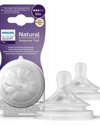 AVENT SMOCZEK RESPONSYWNY NATURAL 1M+ 2 SZTUKI