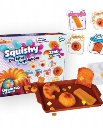 DUMEL ART SQUISHY KREATYWNY ZESTAW WYPIEKÓW PIEKARNIA ZRÓB TO SAM