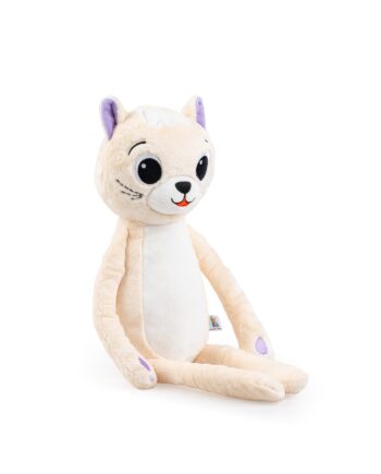 BALIBAZOO MASKOTKA PRZYTULANKA KOTEK TULIMY BEŻOWY 0M+