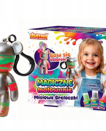 DUMEL MAGICZNE MALOWANIE MISIOWE BRELOCZKI ZESTAW DO MALOWANIA