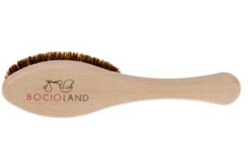 BOCIOLAND DREWNIANA NATURALNA SZCZOTKA DO WŁOSÓW Z KONINY ELIPSA