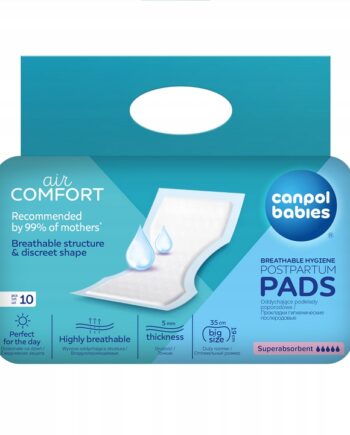 CANPOL PODKŁADY POPORODOWE PODPASKI 10 SZT.