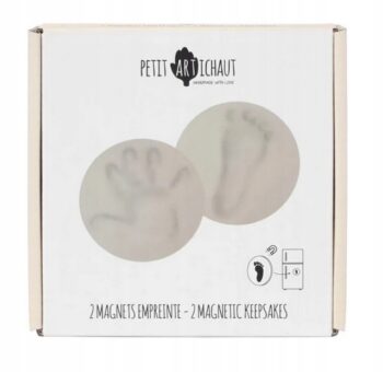 PETIT ARTICHAUT MAGNES Z ODCISKIEM ZESTAW 2 SZTUK IDEALNY NA PREZENT