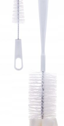 CANPOL SZCZOTKA DO BUTELEK I SMOCZKÓW GĄBKA BIAŁA