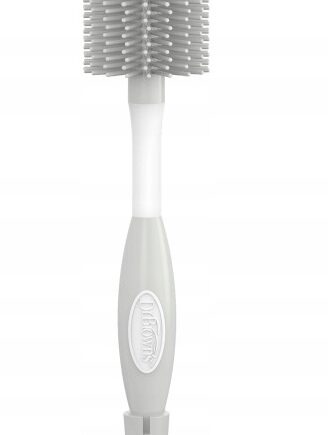 DR BROWNS SZCZOTKA SILIKONOWA MIĘKKA DO MYCIA BUTELEK SZARA AC141