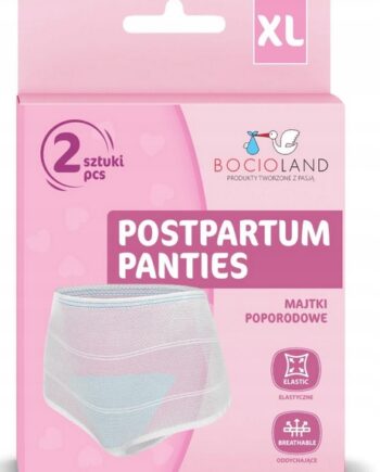 BOCIOLAND MAJTKI POPORODOWE SIATECZKA 2 SZTUKI XL