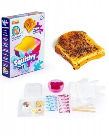 DUMEL ART SQUISHY KREATYWNY ZESTAW TOST ZRÓB TO SAM