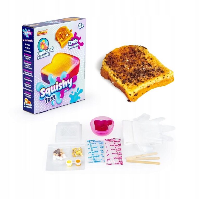 DUMEL ART SQUISHY KREATYWNY ZESTAW TOST ZRÓB TO SAM