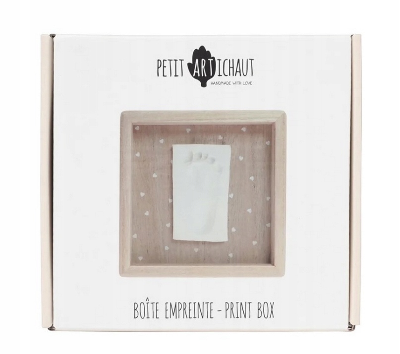 PETIT ARTICHAUT RAMKA NA ODCISK RĄCZKI NÓŻKI SERCA