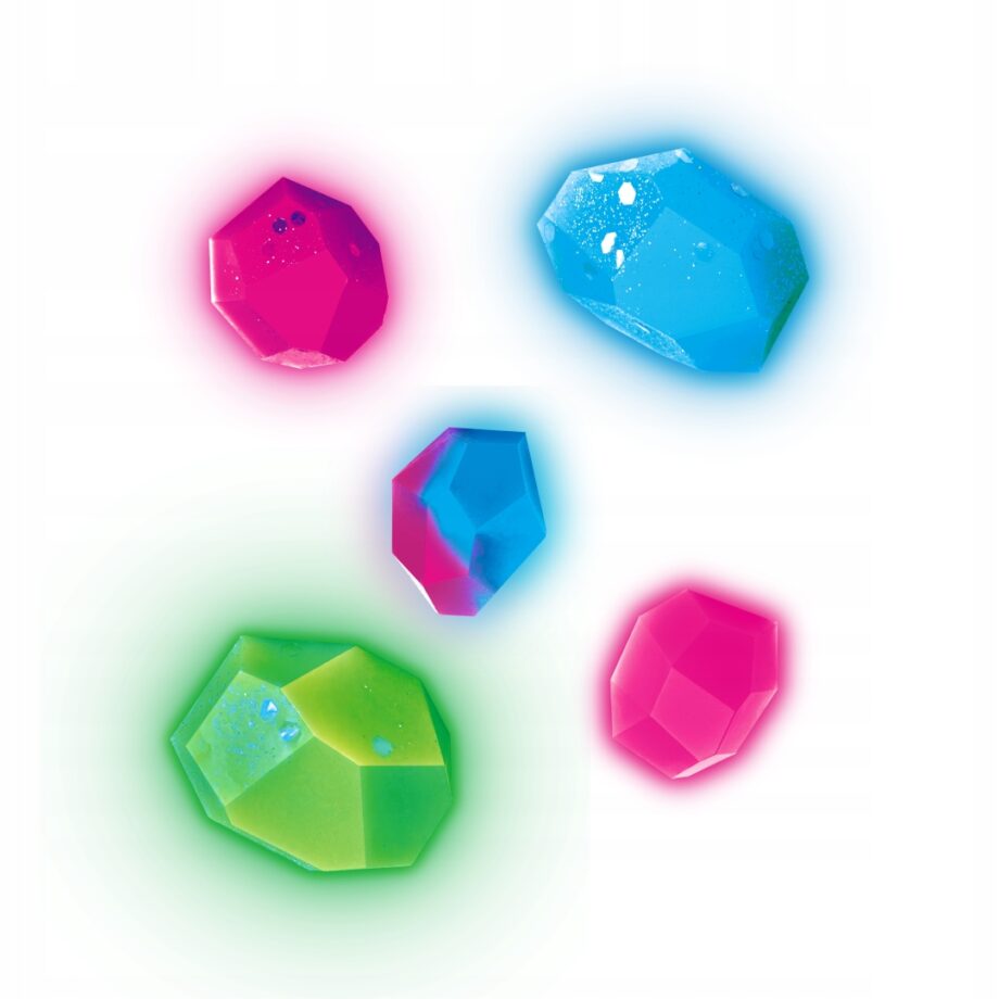 DUMEL ART SQUISHY KREATYWNY ZESTAW KAMIENIE FLUO ZRÓB TO SAM