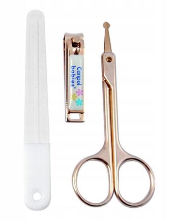 CANPOL ZESTAW DO PAZNOKCI NOŻYCZKI CĄŻKI PILNICZEK