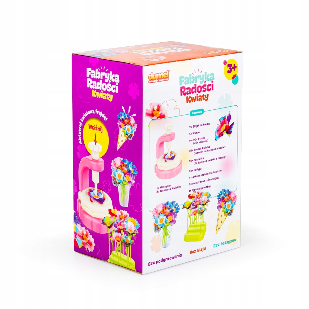 DUMEL MASZYNKA FABRYKA RADOŚCi KWIATY PROJEKTOWANIE KWIATÓW BUKIETÓW