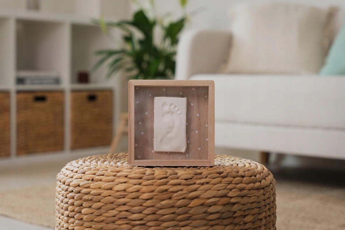 PETIT ARTICHAUT RAMKA NA ODCISK RĄCZKI NÓŻKI SERCA