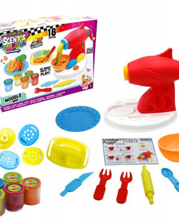 SCENTOS ZABAWKA MASZYNKA DO MAKARONU CIASTOLINA MASA PLASTYCZNA
