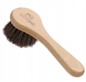 BOCIOLAND DREWNIANA NATURALNA SZCZOTKA DO WŁOSÓW Z KONINY DUŻA