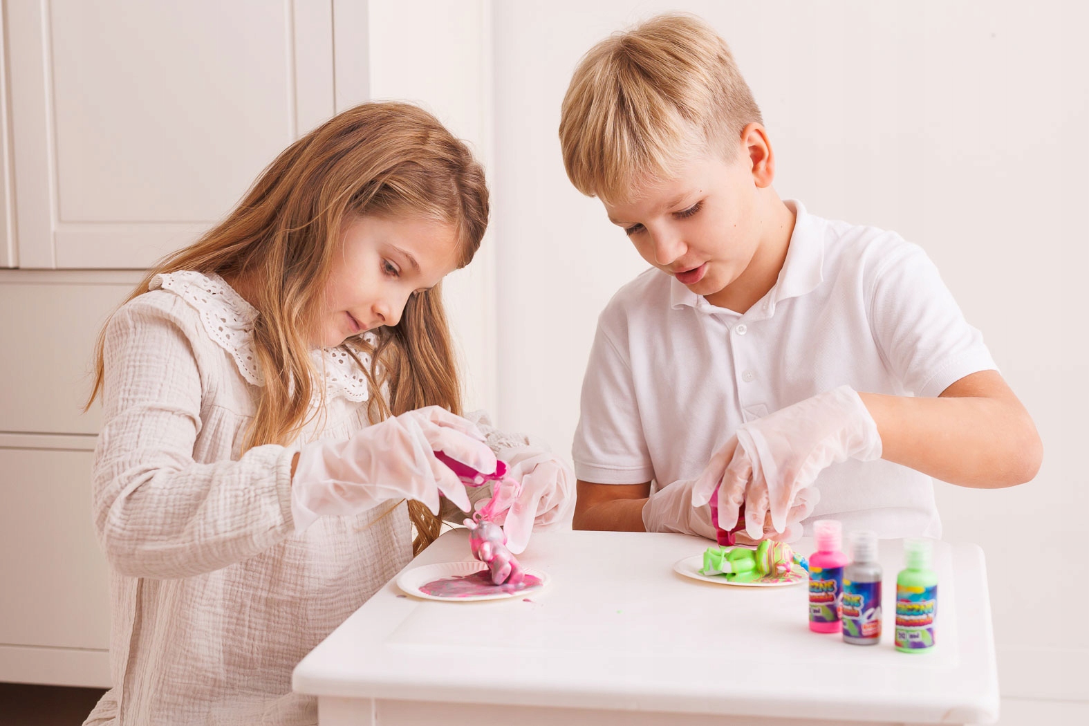 DUMEL MAGICZNE MALOWANIE MISIOWE BRELOCZKI ZESTAW DO MALOWANIA