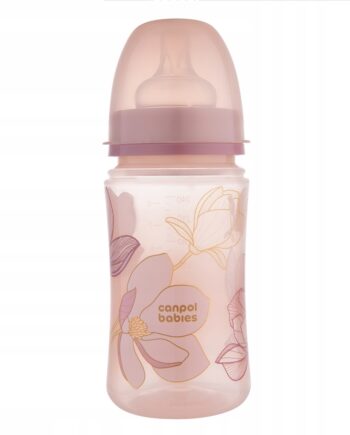 CANPOL BUTELKA ANTYKOLKOWA EASYSTART GOLD 240ML SMOCZEK 3M+