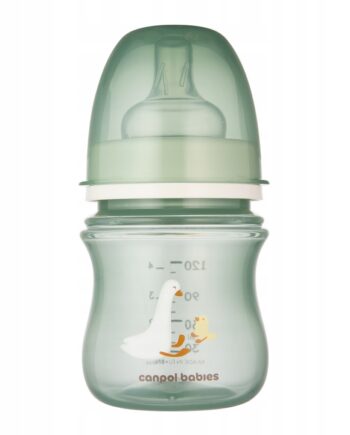 CANPOL BUTELKA ANTYKOLKOWA EASYSTART GOOSE 120ML 0M+