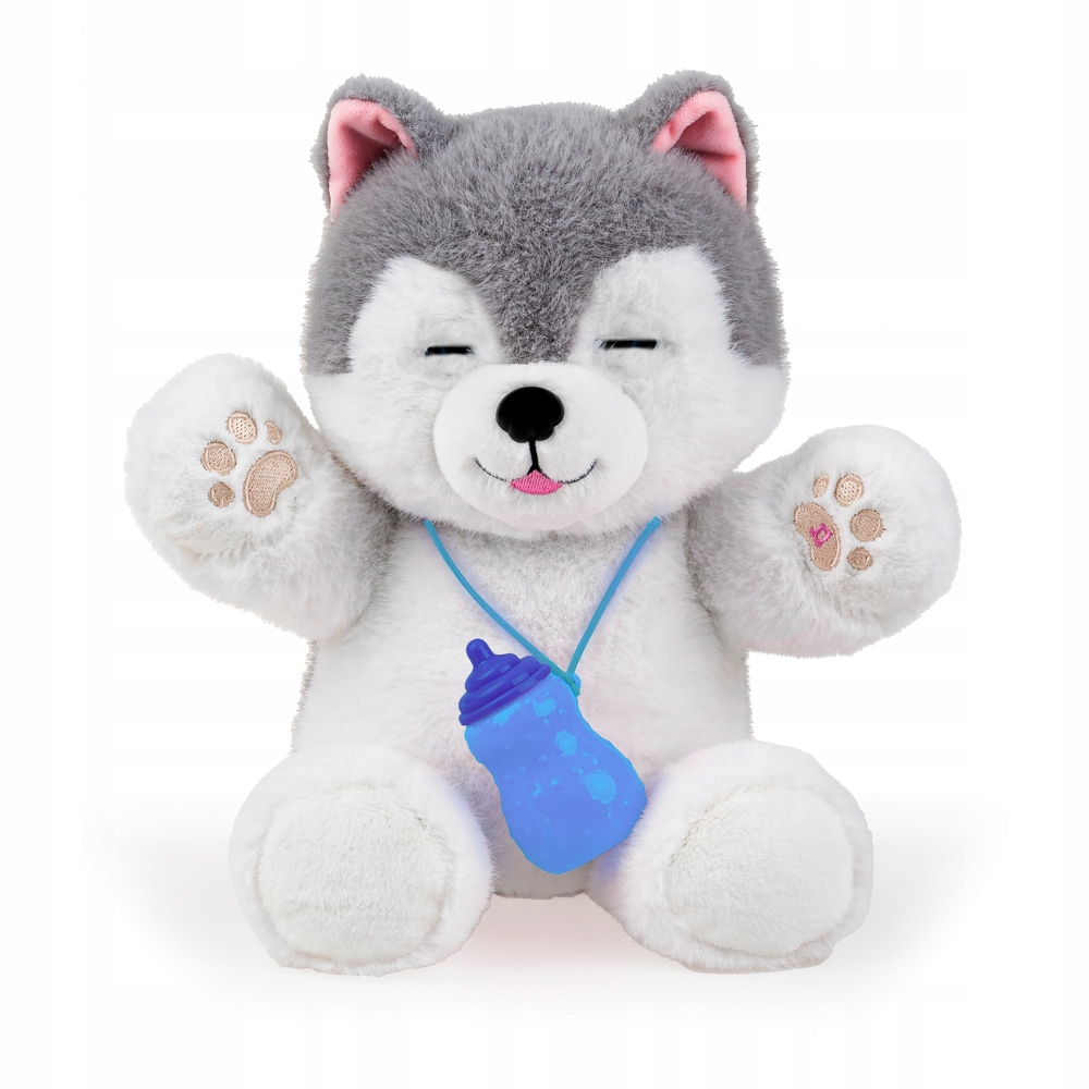 DUMEL PIESEK HUSKY KOŁYSANKI NAGRYWA DŹWIĘKI CZUJNIK DOTYKU 18M+