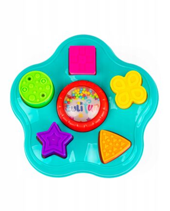 TULIFUN KWIATEK SORTER KSZTAŁTÓW 5 KLOCKÓW 12M+