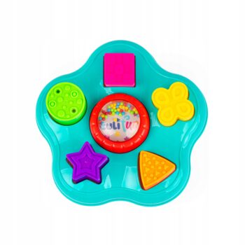 TULIFUN KWIATEK SORTER KSZTAŁTÓW 5 KLOCKÓW 12M+