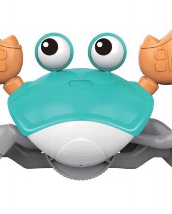 TULIFUN ZABAWKA ŁAZIK KRAB PORUSZA SIĘ CHODZI NA BOKI MUZYKA 18M+