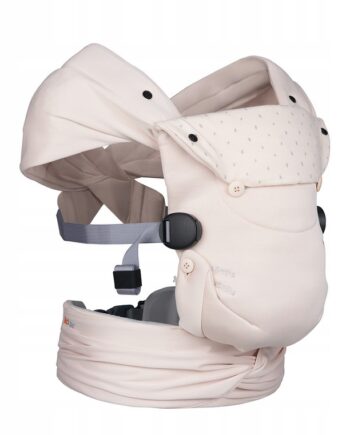 BESAFE NOSIDEŁKO NOSIDŁO ERGONOMICZNE NEWBORN HAVEN 3-11KG PIASKOWY