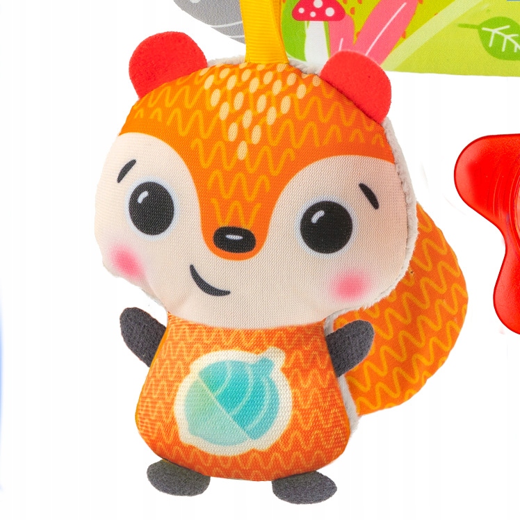 BENBAT SAMOCHODOWY ŁUK Z ZABAWKAMI PAŁĄK PODRÓŻNY DWUSTRONNY