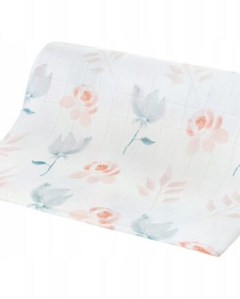 BOCIOLAND PIELUSZKA BAMBUSOWA 30X30 KWIATY