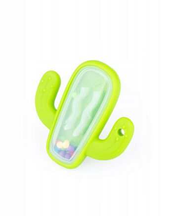 GiliGums GRYZAK SILIKONOWY GRZECHOTKA KAKTUS ZRÓŻNICOWANE FAKTURY 3M+