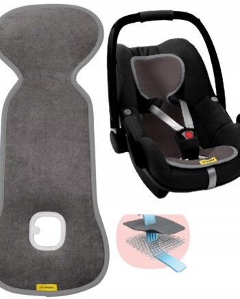 AEROMOOV MATA WKŁADKA ANTYPOTOWA DO FOTELIKA 0-13KG GR.0 ANTRACYT