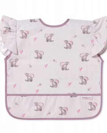 BABYONO ŚLINIAK FARTUSZEK DLA DZIECI WODOODPORNY Z KIESZONKĄ 6M+