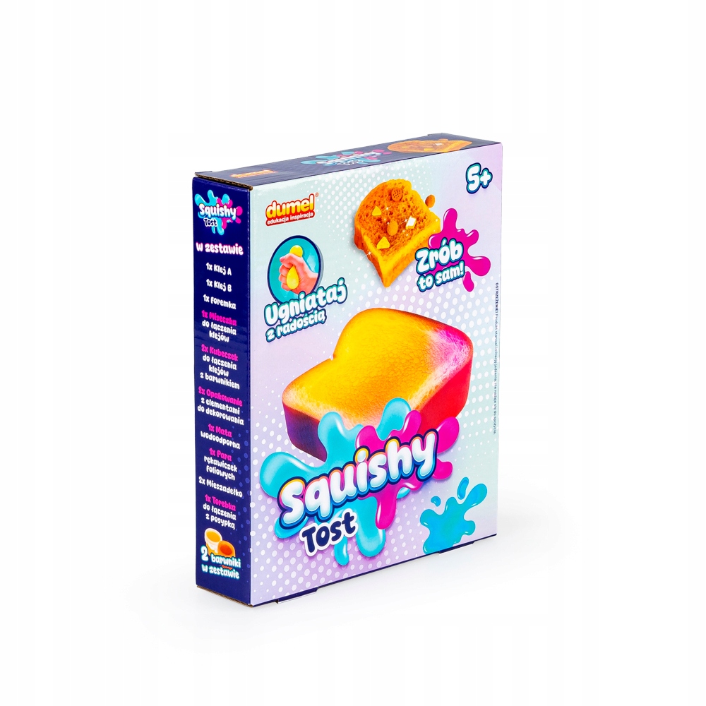 DUMEL ART SQUISHY KREATYWNY ZESTAW TOST ZRÓB TO SAM