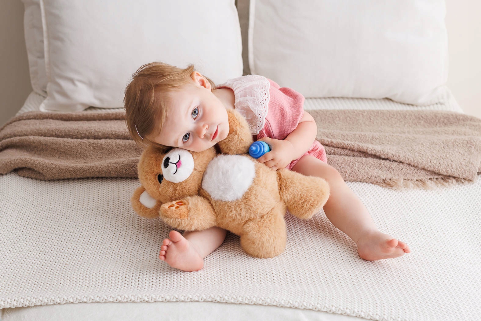 DUMEL NIEDŹWIADEK MIŚ BRUNATNY MEDOLIE NAGRYWA DŹWIĘKI CZUJNIK DOTYKU 18M+