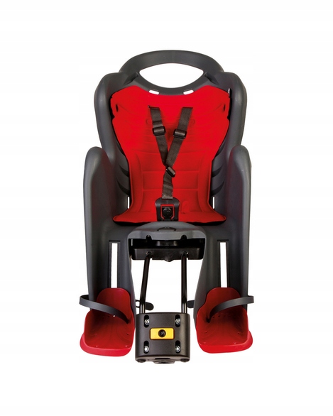 BELLELLI FOTELIK ROWEROWY MR FOX RELAX ODCHYLANY MOCOWANY DO RAMY SZARY