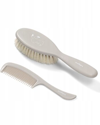 Babyono Szczotka grzebień do włosów natur. włosie