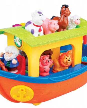 DUMEL ARKA NOEGO ZABAWKA INTERAKTYWNA 9 ZWIERZĄTEK PIANINKO MELODIE RYMY