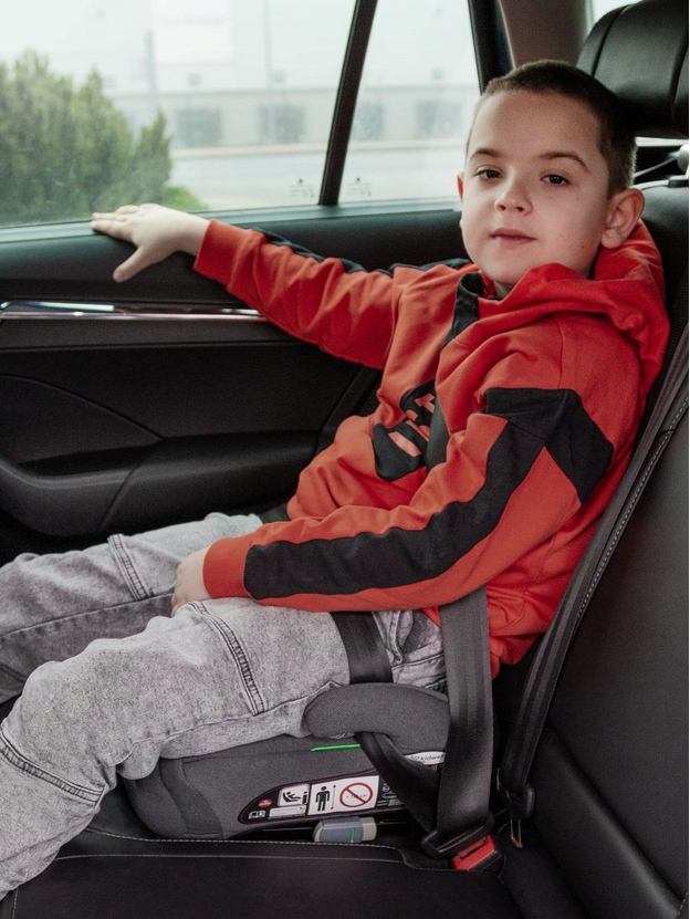 KIDWELL PODKŁADKA SAMOCHODOWA PODDUPNIK BONO SZARY OD 125CM DO 150CM ISOFIX