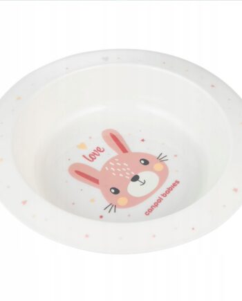 CANPOL MISECZKA MISKA PLASTIKOWA DLA DZIECKA 270ML CUTE ANIMALS