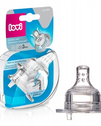 LOVI SMOCZEK SUPER VENT DO BUTELKI 3M+ WOLNY 2 SZT