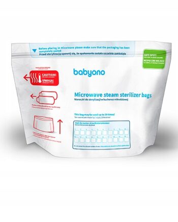 BABYONO WORECZKI DO STERYLIZACJI W KUCHENCE MIKROFALOWEJ