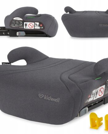 KIDWELL PODKŁADKA SAMOCHODOWA PODDUPNIK BONO SZARY OD 125CM DO 150CM ISOFIX