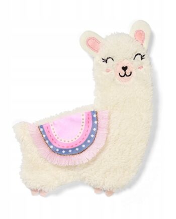 BABYONO PRZYTULANKA SENSORYCZNA SZELEŚCIK MIĘKKA LLAMA LULU 0M+ RÓŻ