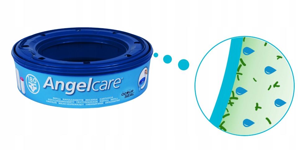 ANGELCARE KOSZ Pojemnik na pieluchy Classic +wkład