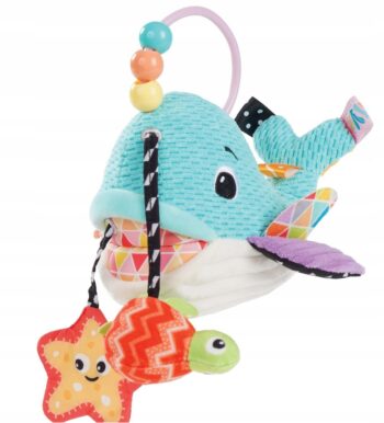 BALIBAZOO ZABAWKA WIELORYB DELUXE SENSORYCZNA DZWONECZEK 0M+