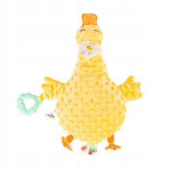 BALIBAZOO MASKOTKA PRZYTULANKA SENSORYCZNA KACZUSZKA ŻÓŁTA 0M+