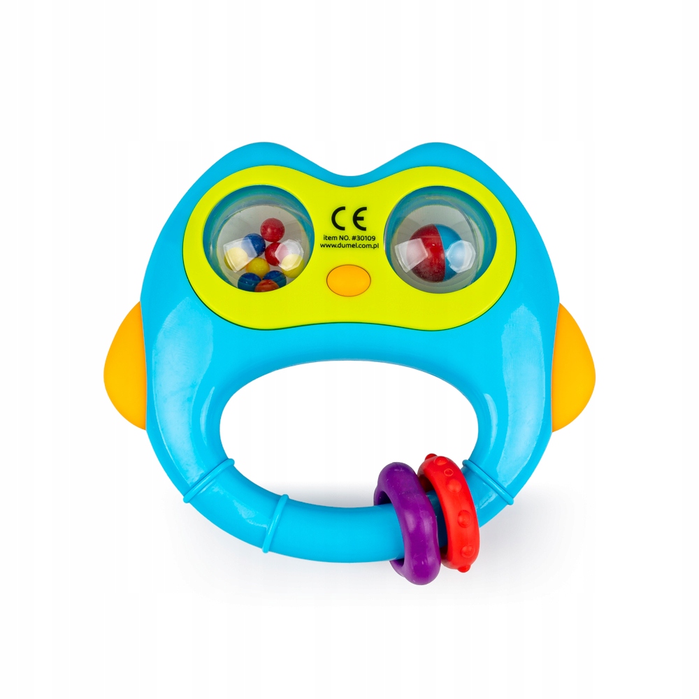 TULIFUN ZABAWKA SENSORYCZNA SOWA GRZECHOTKA 3M+