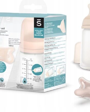 SUAVINEX ZESTAW STARTOWY ZERO BUTELKA SMOCZEK -2-2