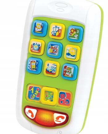 DUMEL RYMUJĄCY SMARTFON TELEFON MÓWI PO POLSKU 12M+